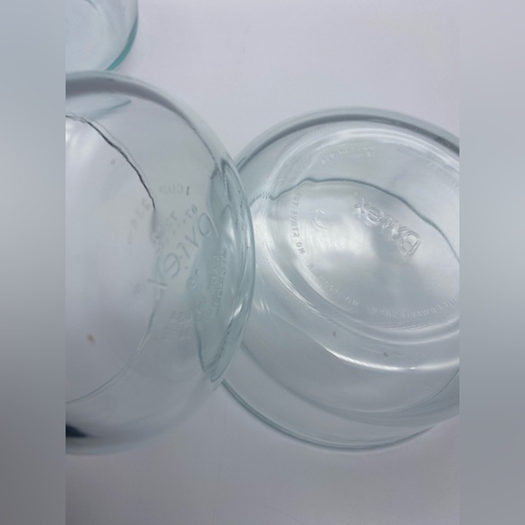 Set of 4 Pyrex Nesting Bowls Blue Tinted - Picture 5 of 10